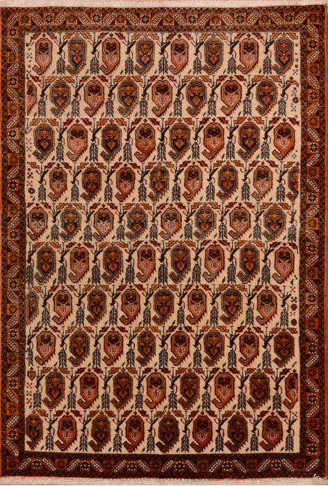 Shahre Babak Red Hand Knotted 37 X 55 Area Rug 100-111988 Image 0