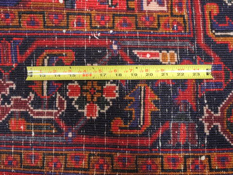 Heriz Red Hand Knotted 70 X 100 Area Rug 100-111992 Image 11