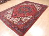 Heriz Red Hand Knotted 70 X 100  Area Rug 100-111992 Thumb 13