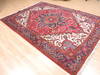 Heriz Red Hand Knotted 70 X 100  Area Rug 100-111992 Thumb 2