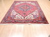 Heriz Red Hand Knotted 70 X 100  Area Rug 100-111992 Thumb 6