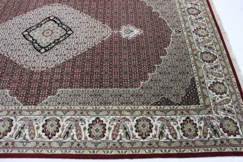 Mahi Red Hand Knotted 67 X 910 Area Rug 902-111998 Image 2