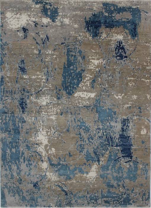 Tibetan Beige Hand Knotted 58 X 79 Area Rug 902-112001 Image 0