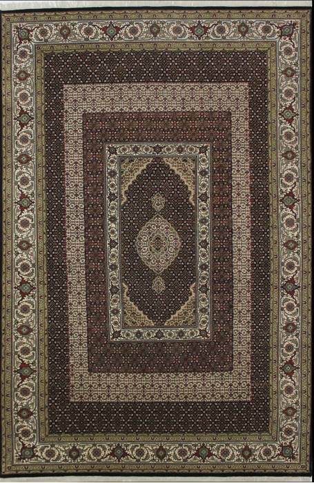 Mahi Black Hand Knotted 67 X 101 Area Rug 902-112014 Image 0