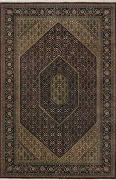 Mahi Red Hand Knotted 6'6" X 10'0"  Area Rug 902-112015