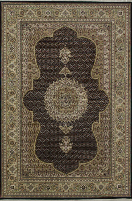 Mahi Black Hand Knotted 67 X 911 Area Rug 902-112017 Image 0