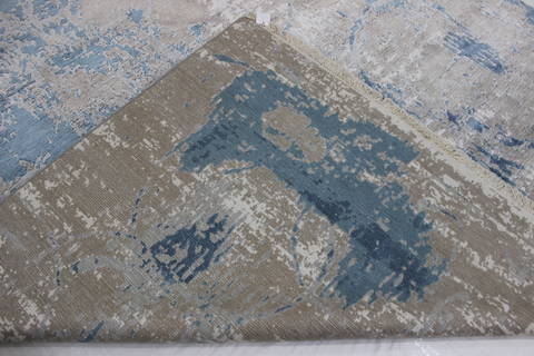 Tibetan Multicolor Hand Knotted 711 X 101 Area Rug 902-112019 Image 3