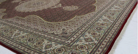 Mahi Red Hand Knotted 83 X 1111 Area Rug 902-112026 Image 1