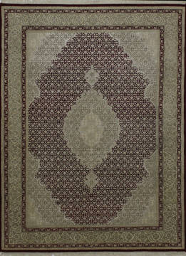 Mahi Red Hand Knotted 5'1" X 6'11"  Area Rug 902-112032