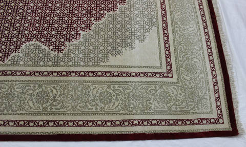 Mahi Red Hand Knotted 81 X 910 Area Rug 902-112035 Image 2