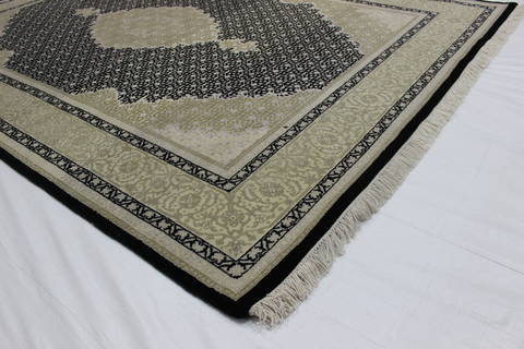 Mahi Black Hand Knotted 59 X 80 Area Rug 902-112039 Image 1