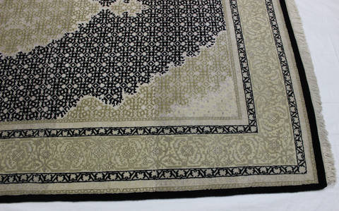 Mahi Black Hand Knotted 59 X 80 Area Rug 902-112039 Image 2