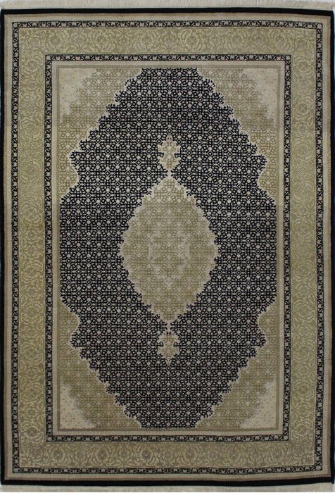 Mahi Black Hand Knotted 59 X 80 Area Rug 902-112039 Image 0