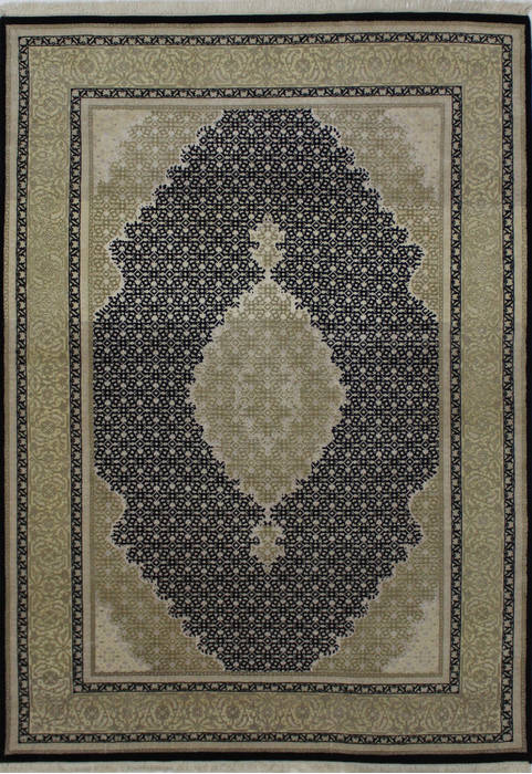 Mahi Black Hand Knotted 56 X 711  Area Rug 902-112042 Image 0