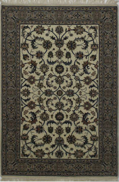 Nain Beige Hand Knotted 4'0" X 5'11"  Area Rug 902-112046