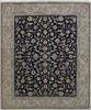 Nain Blue Hand Knotted 82 X 99  Area Rug 902-112048 Thumb 0