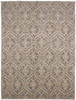 Modern Beige Hand Knotted 100 X 135  Area Rug 254-112065 Thumb 0
