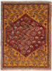 Qashqai Orange Hand Knotted 46 X 60 Area Rug 254-112067 Thumb 0