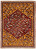 Qashqai Orange Hand Knotted 46 X 60  Area Rug 254-112067 Thumb 0