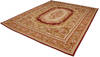 Aubusson Beige Hand Knotted 80 X 100 Area Rug 254-112101 Thumb 5