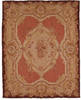 Aubusson Beige Hand Knotted 80 X 100  Area Rug 254-112103 Thumb 0