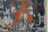 Modern Blue Hand Knotted 710 X 100 Area Rug 902-112113 Thumb 2