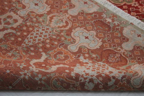 Modern Multicolor Hand Knotted 710 X 99 Area Rug 902-112115 Image 3