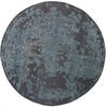 Bhadohi Grey Round Hand Knotted 80 X 80  Area Rug 902-112145 Thumb 0