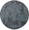 Bhadohi Grey Round Hand Knotted 80 X 80 Area Rug 902-112145 Thumb 0