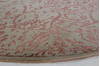 Modern Green Round Hand Knotted 82 X 82 Area Rug 902-112146 Thumb 2