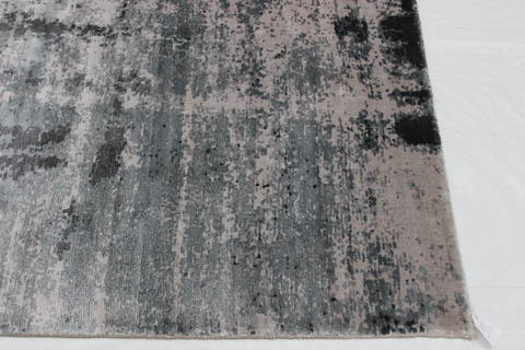 Modern Grey Hand Loomed 51 X 76 Area Rug 902-112155 Image 1
