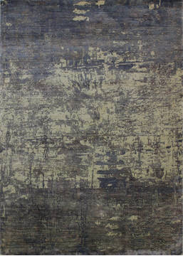 Indian Modern Beige Rectangle 5x8 ft Art Silk Carpet 112156