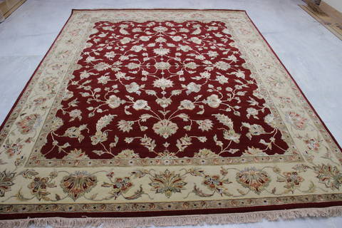 Jaipur Red Hand Knotted 711 X 103 Area Rug 905-112161 Image 1