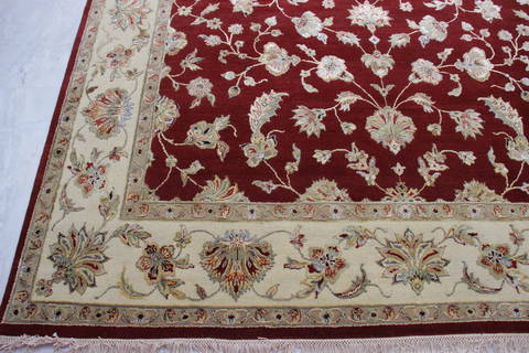 Jaipur Red Hand Knotted 711 X 103 Area Rug 905-112161 Image 2