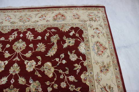 Jaipur Red Hand Knotted 711 X 103 Area Rug 905-112161 Image 5