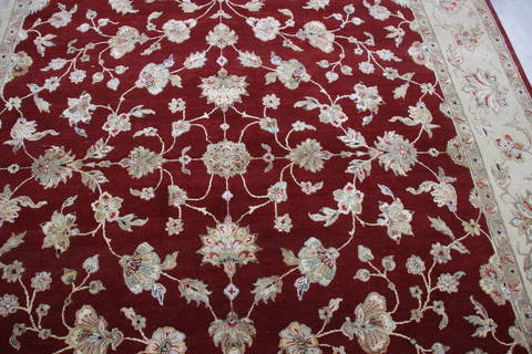 Jaipur Red Hand Knotted 711 X 103 Area Rug 905-112161 Image 6