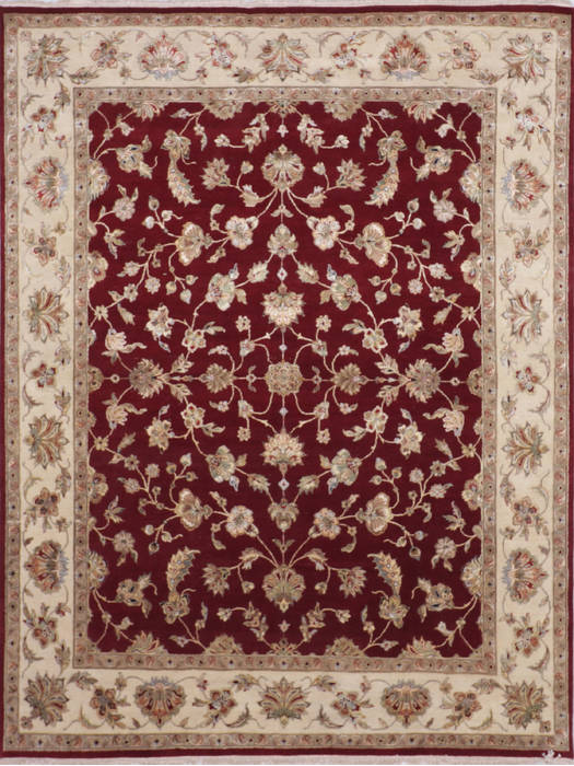 Jaipur Red Hand Knotted 711 X 103 Area Rug 905-112161 Image 0