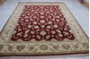 Jaipur Red Hand Knotted 711 X 103  Area Rug 905-112161 Thumb 1