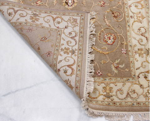 Jaipur Grey Hand Knotted 40 X 60 Area Rug 905-112165 Image 2