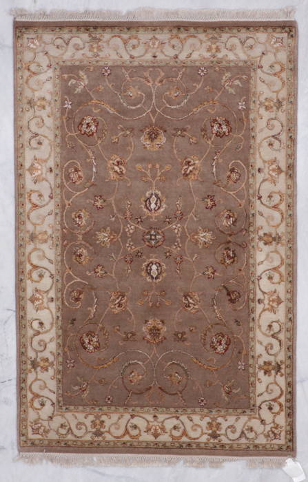 Jaipur Grey Hand Knotted 40 X 60 Area Rug 905-112165 Image 0