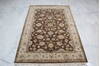 Jaipur Brown Hand Knotted 41 X 60  Area Rug 905-112171 Thumb 1