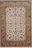 Jaipur White Hand Knotted 41 X 61  Area Rug 905-112175 Thumb 0