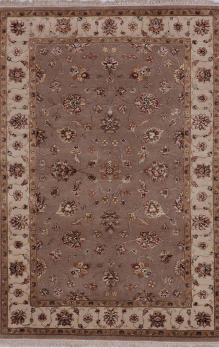 Jaipur Grey Hand Knotted 41 X 61 Area Rug 905-112176 Image 0