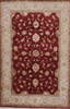 Jaipur Red Hand Knotted 40 X 62 Area Rug 905-112177 Thumb 0