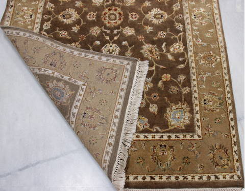 Jaipur Brown Hand Knotted 41 X 60 Area Rug 905-112179 Image 2