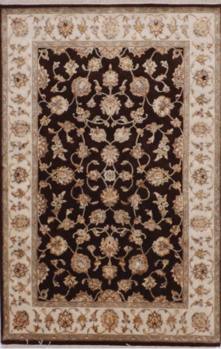 Jaipur Brown Hand Knotted 40 X 62 Area Rug 905-112180 Image 0
