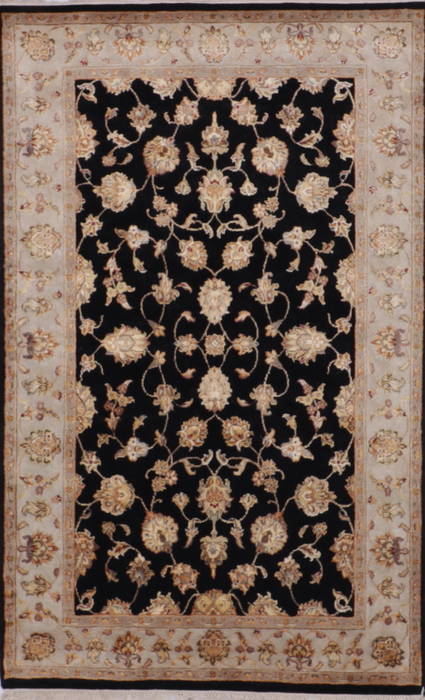 Jaipur Black Hand Knotted 40 X 64 Area Rug 905-112182 Image 0