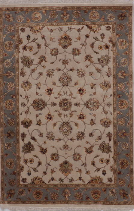 Jaipur Beige Hand Knotted 40 X 60 Area Rug 905-112183 Image 0