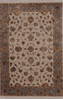 Jaipur Beige Hand Knotted 40 X 60  Area Rug 905-112183 Thumb 0