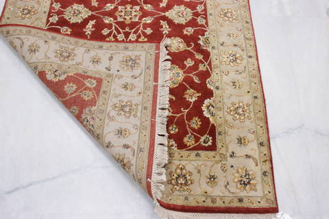 Jaipur Red Hand Knotted 40 X 62 Area Rug 905-112187 Image 2